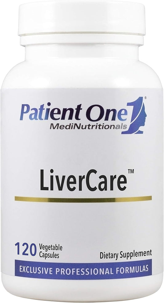 LiverCare Supplement with Milk Thistle, Glutathione, Turmeric, Artichoke | 120 Capsules | Promotes Liver Health and Function*