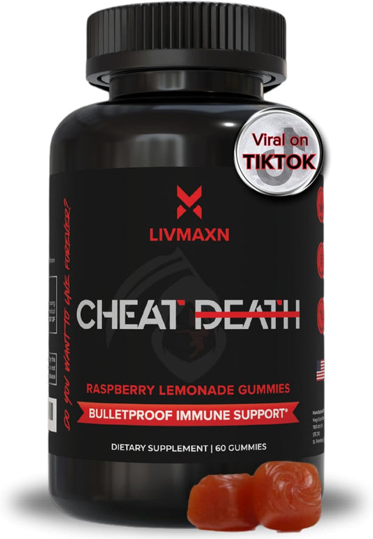 LIVMAXN 20-in-1 Multivitamin Gummies with L-Methylfolate, B12, Prebiotics, Probiotics, Herbs, and Fruit Extracts for Men & Women - Full Spectrum Longevity Support (60 Gummies)
