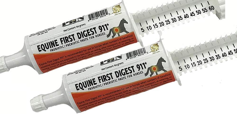 LMF Feeds Equine First Digest 911+ Digestive Aid Paste for Horses - Support your horse's digestion with this paste supplement