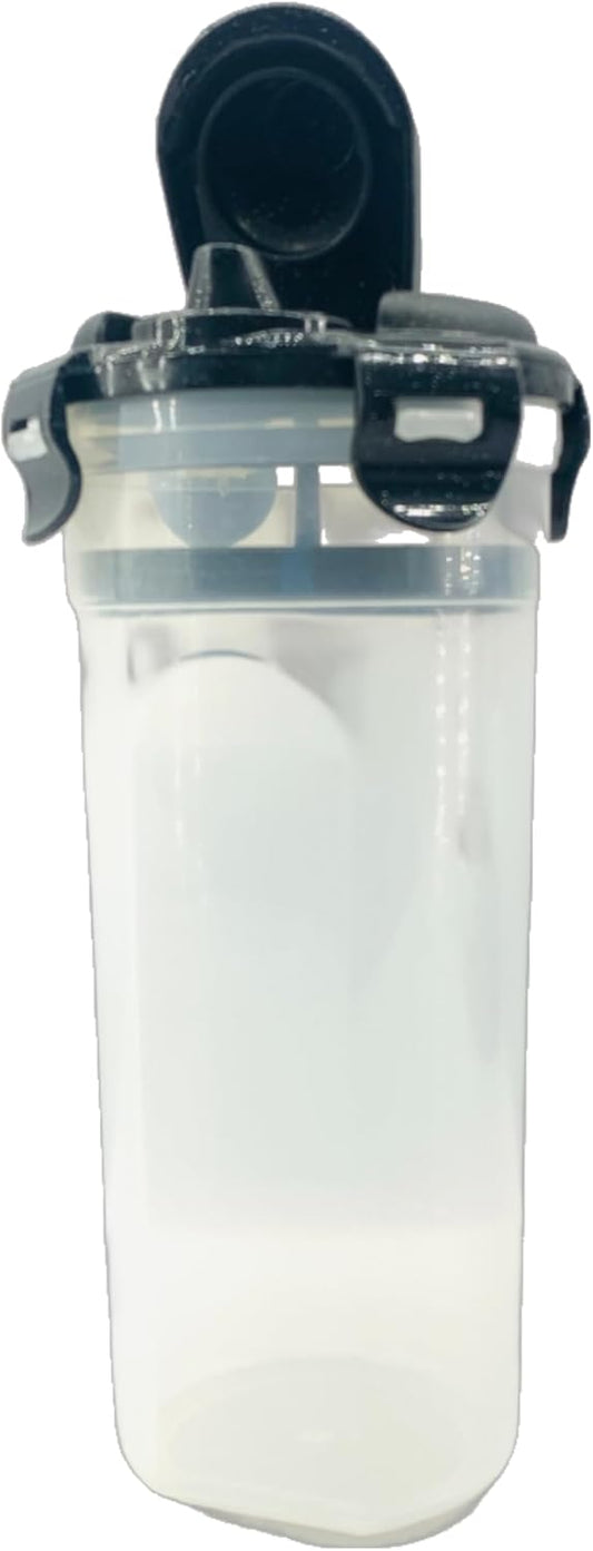 LockLock BisFree HPL934H Plastic Drink Mixer Bottle 500 mL with Capacity Markings & Leak-Proof Lid