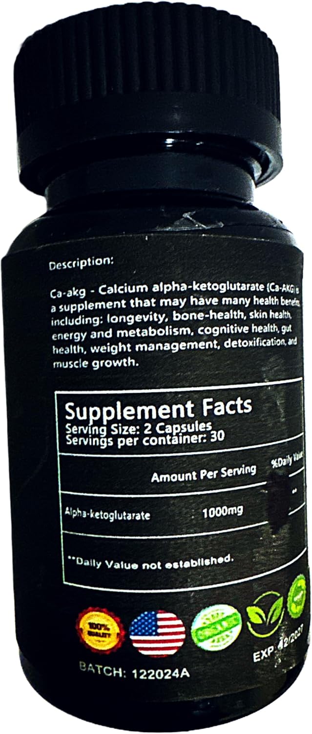 Longevity Formula Global Natural Healing Supplements with Ca-AKG