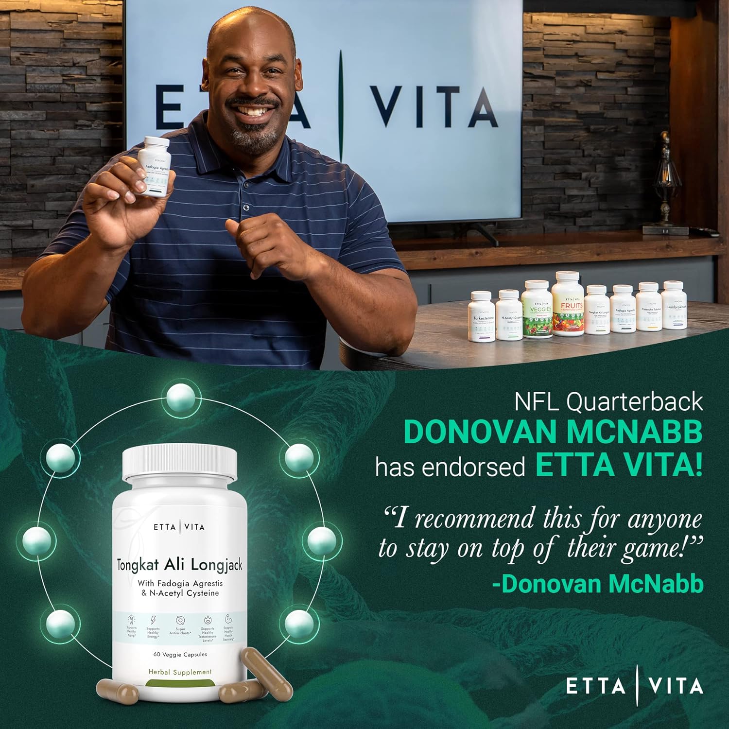 Longjack & Fadogia Agrestis Supplement for Energy, T Support, Muscle Growth, Hormonal Balance - Vegan Liver Detox & Cleanse