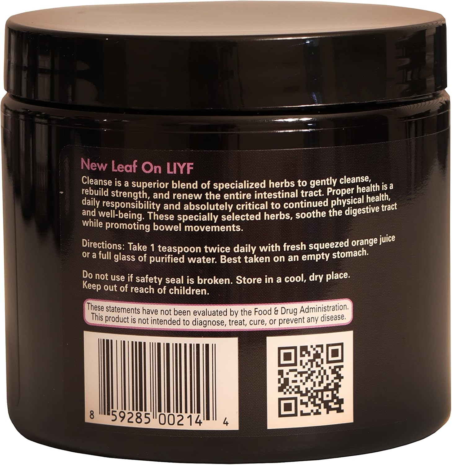 Lou Corona's PuraDyme Herbal Colon Cleanse and Detox Powder Dietary Supplement - 10 oz