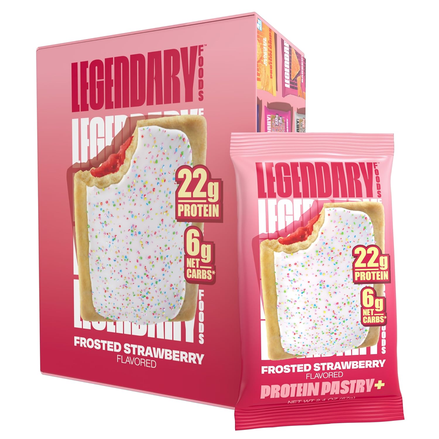 Low Carb Meal Replacement Bar with 22g Protein - Gluten Free, Low Glycemic & Keto Friendly Energy Bars - 8 Pack of No Sugar Healthy Snacks for Bariatric & Diabetics