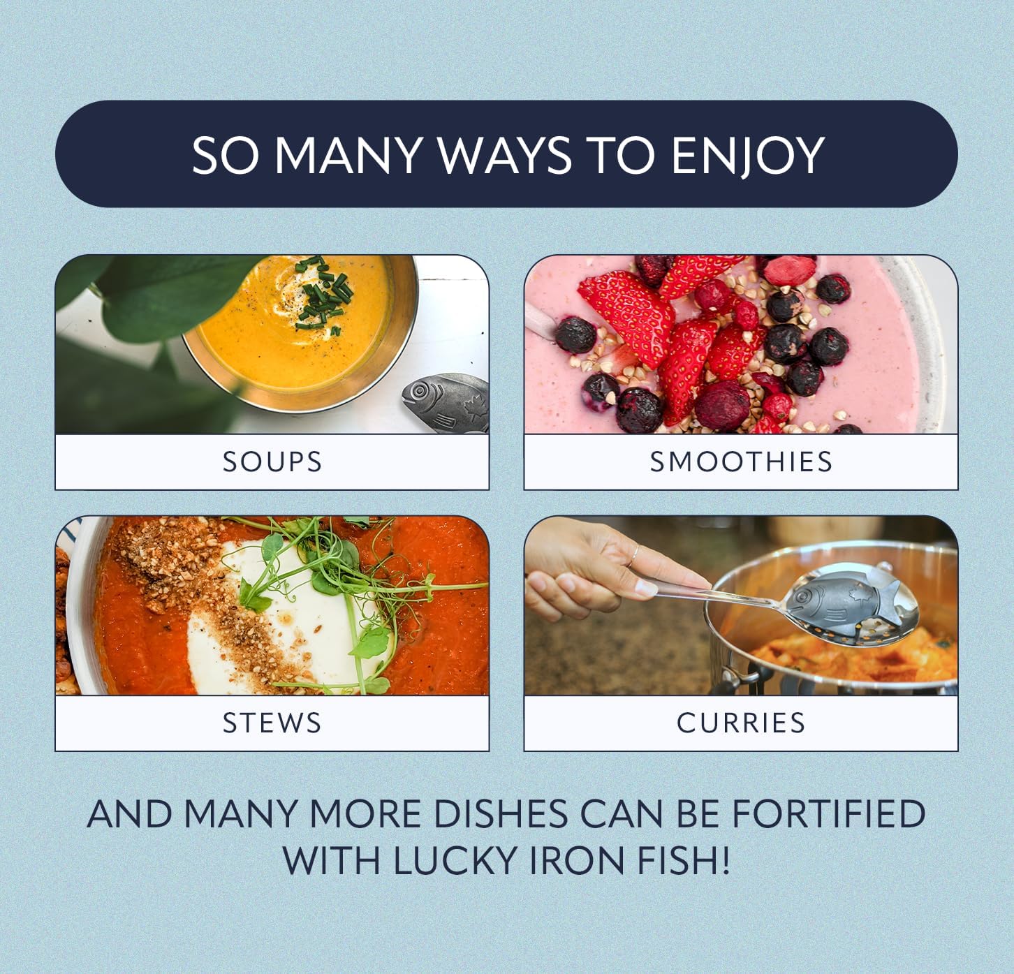 Lucky Iron Fish ®: Natural Iron Supplement for Deficiency. No Side Effects, 5 Year Supply.