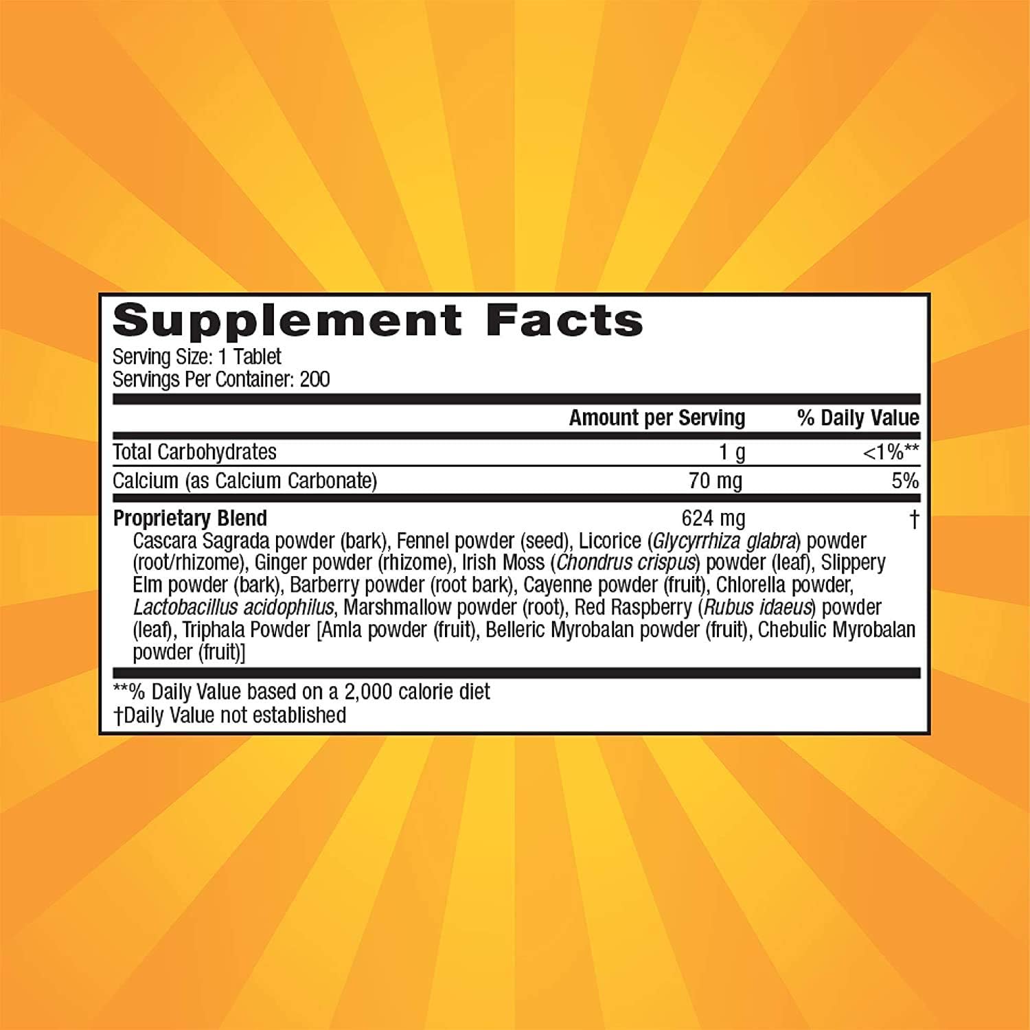 Lumintrail Super Cleanse Extra Strength Toxin Detox Tablets with Pill Case, 200 Count - Gentle Total Body Cleanse & Digestive Support