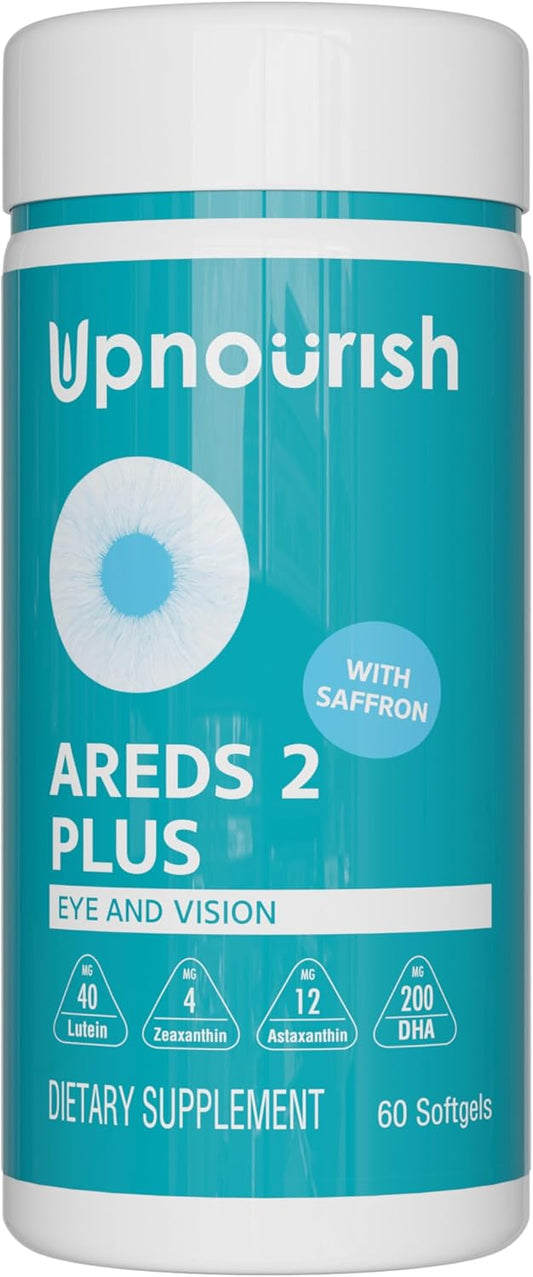 Lutein Eye Health Supplement for Seniors - Vision Support for Adults - Relief for Computer Eye Strain, Dry Eyes - Eye Vitamins for Men and Women