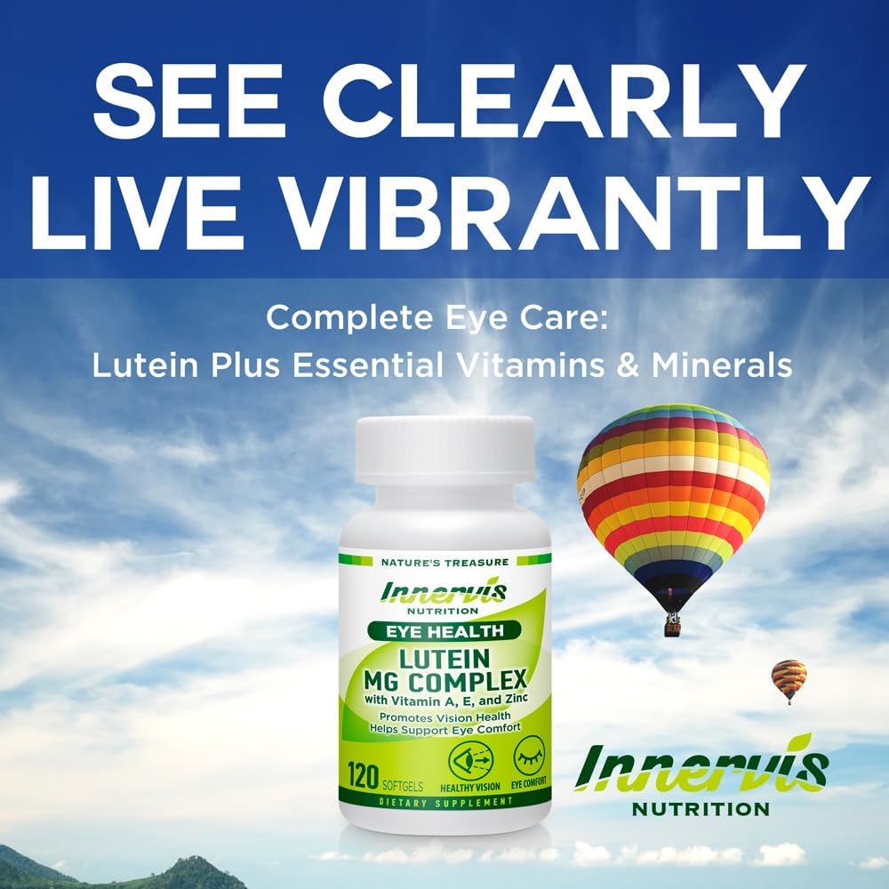 Lutein Magnesium Complex Softgels for Eye Health and Comfort - Antioxidant Supplement