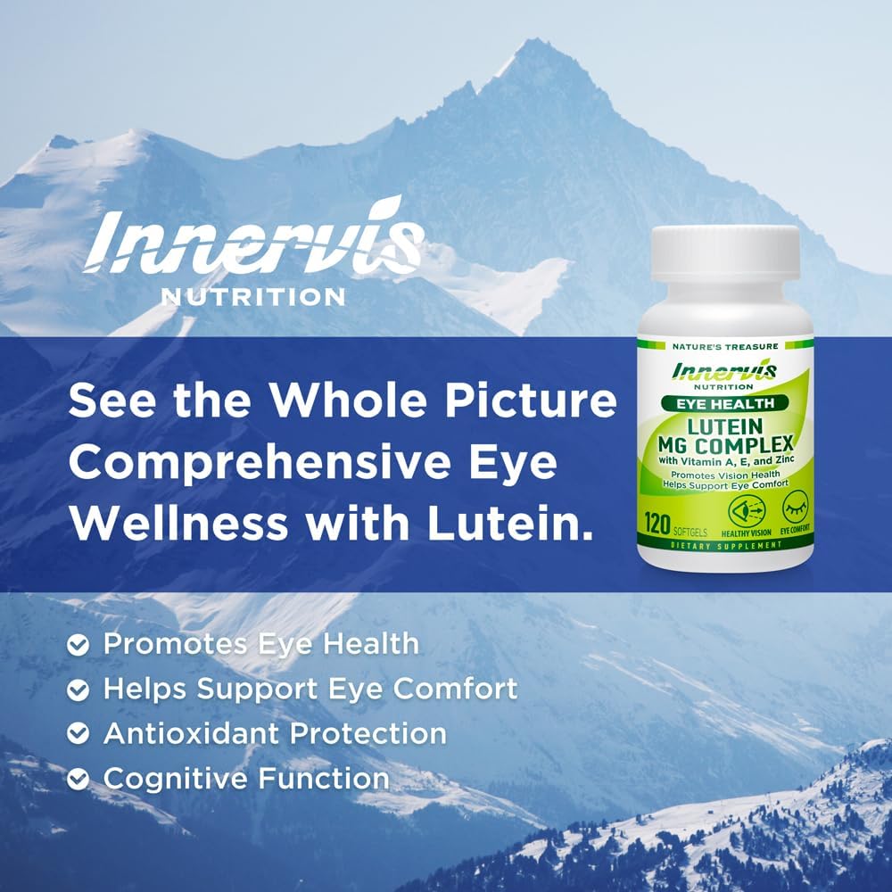 Lutein Magnesium Complex Softgels for Eye Health and Comfort - Antioxidant Supplement