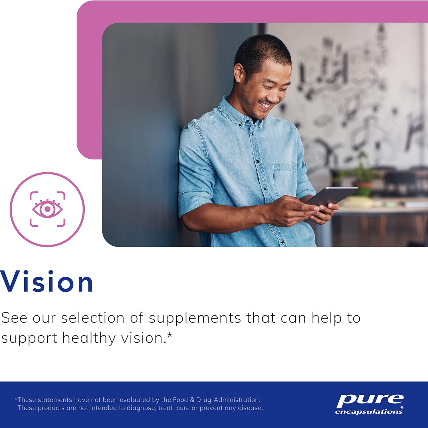 Lutein & Zeaxanthin Capsules for Vision Support - Vegan & Non-GMO - 120 Capsules - Antioxidant Eye Health Supplement