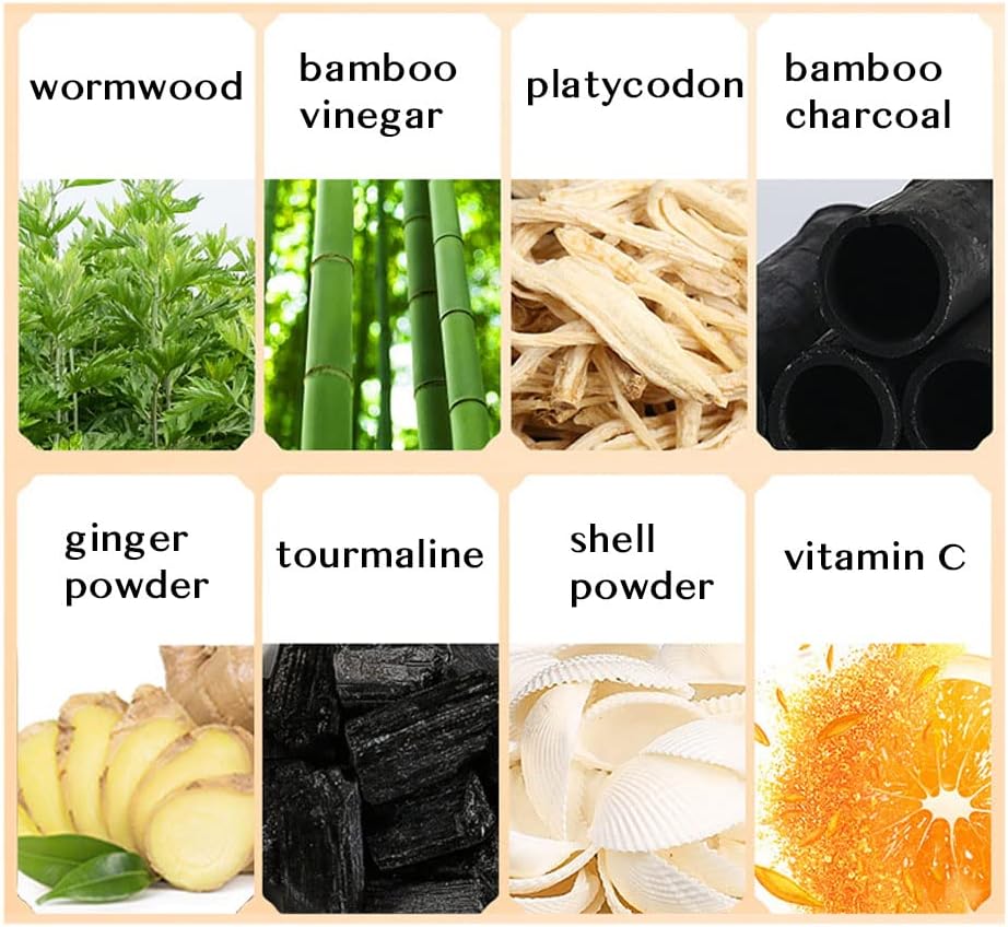 Lymphatic Drainage Ginger Foot Pads - 50 Patches for Deep Cleansing, Stress Relief, and Better Sleep Quality with Ginger Oil