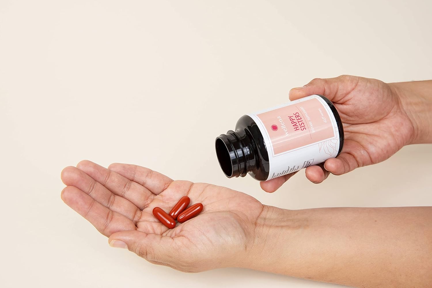 Magdalena's Happy Sisters Wellena Supplement | Promotes Estrogen Balance, Lymphatic System Health | 60-Day Supply