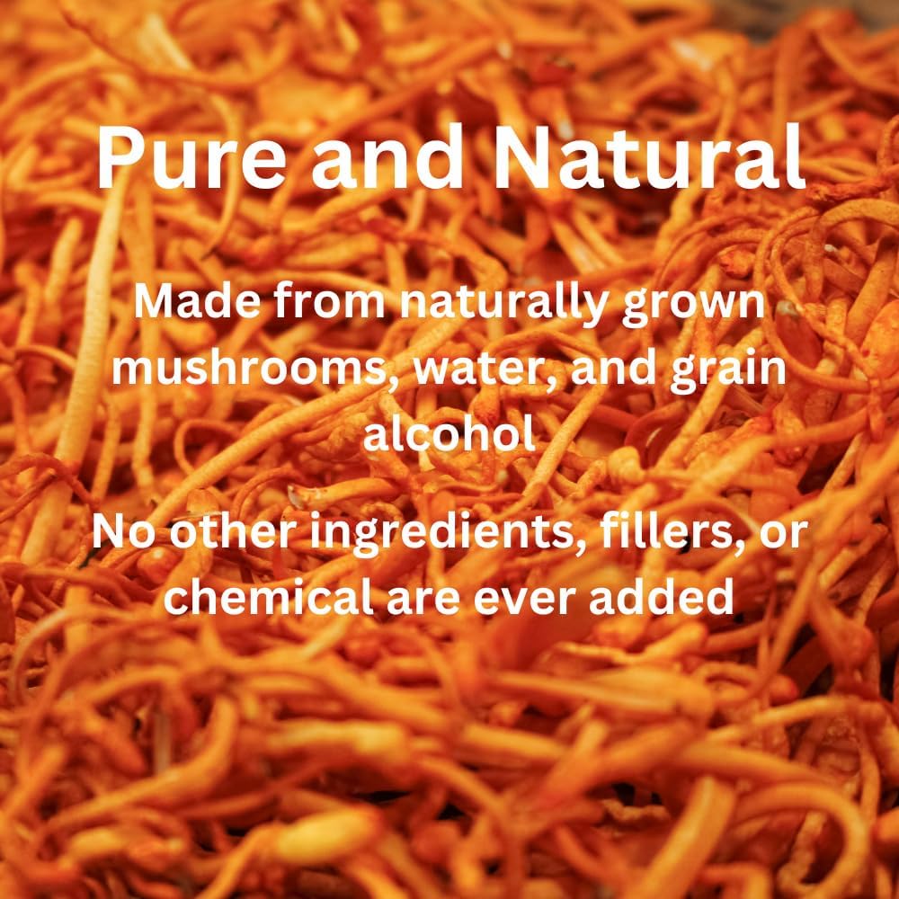 MagMushroom Cordyceps Mushroom Extract Liquid Tincture - Maximum Potency, 2 Fl. oz.