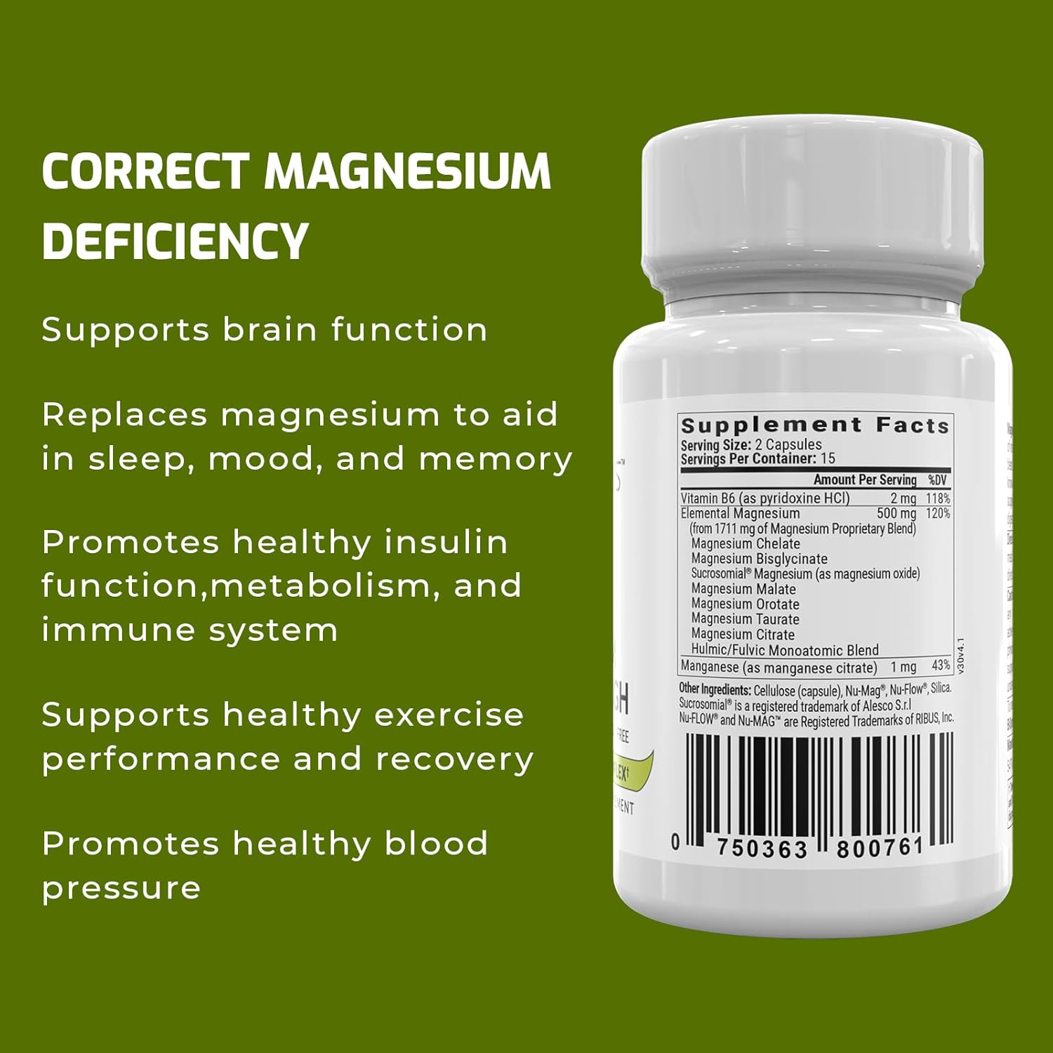 Magnesium Breakthrough 4.0 & MassZymes 4.0 Bundle - Sleep, Brain, Digestive Health Support Supplement