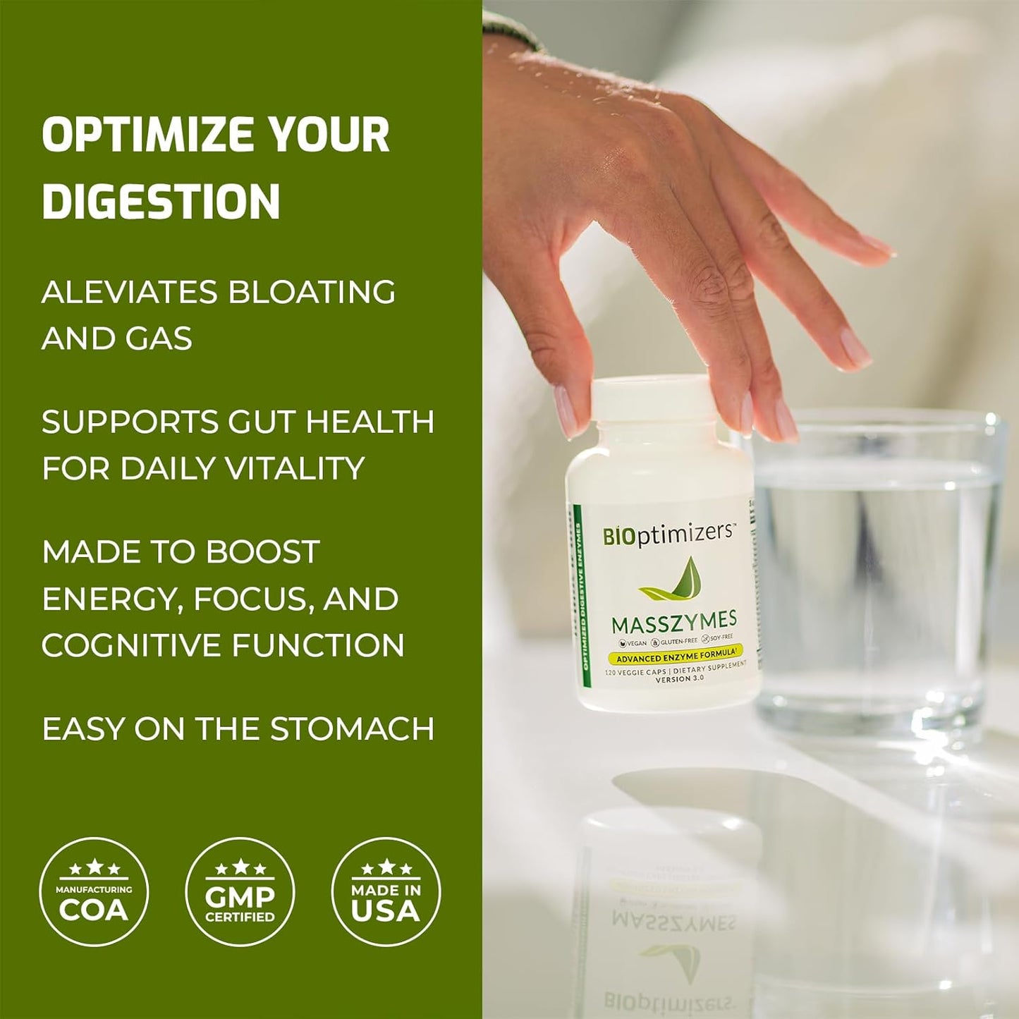 Magnesium Breakthrough 4.0 & MassZymes 4.0 Bundle - Sleep, Brain, Digestive Health Support Supplement