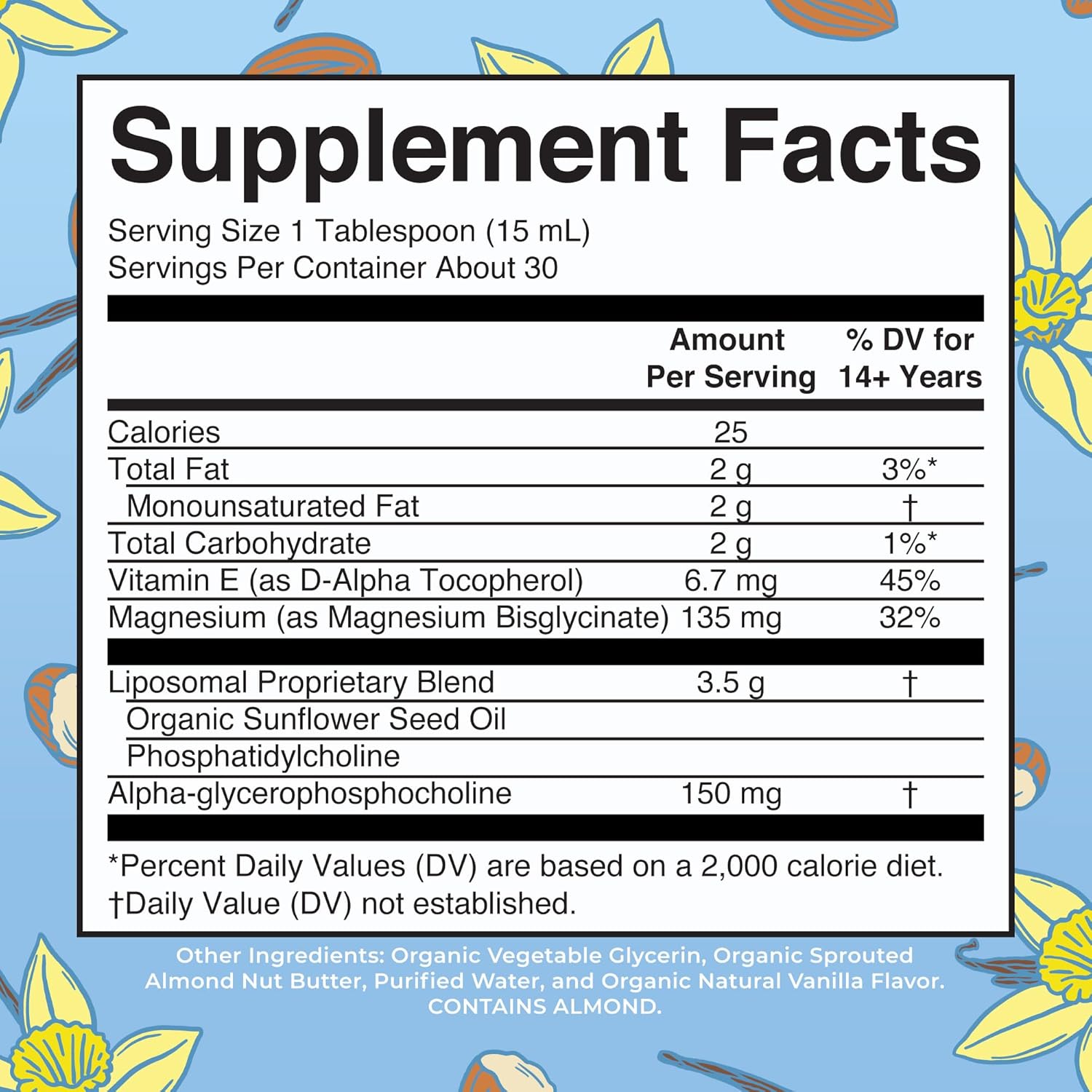 Magnesium Liposomal Supplement for Muscle, Bone, and Mood Support - Vegan, Non-GMO, Gluten Free - 15.22 Fl Oz, 30 Servings