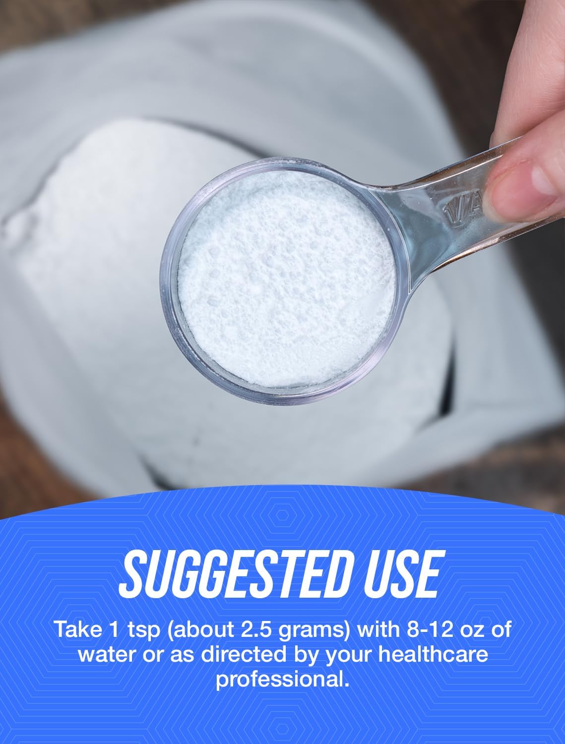 Magnesium Malate Powder 250g (8.8 oz) - Pure & Gluten Free Supplement, 400mg Magnesium per Serving - Bulk Size Pack of 1