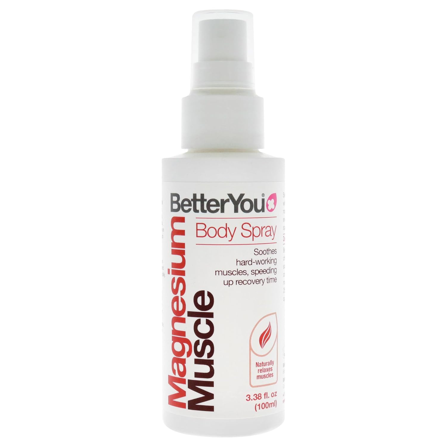 Magnesium Muscle Relief Body Spray with Arnica and Lemon Oil - Gentle Heat for Muscle and Joint Recovery - 3.38 oz