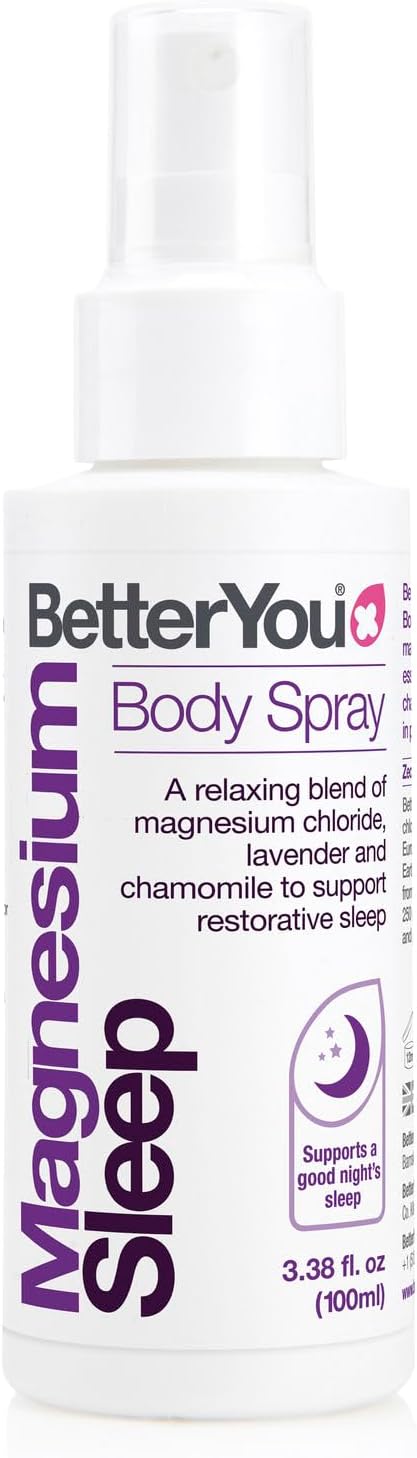 Magnesium Sleep Body Spray with Lavender and Chamomile for Improved Sleep - 3.38 oz