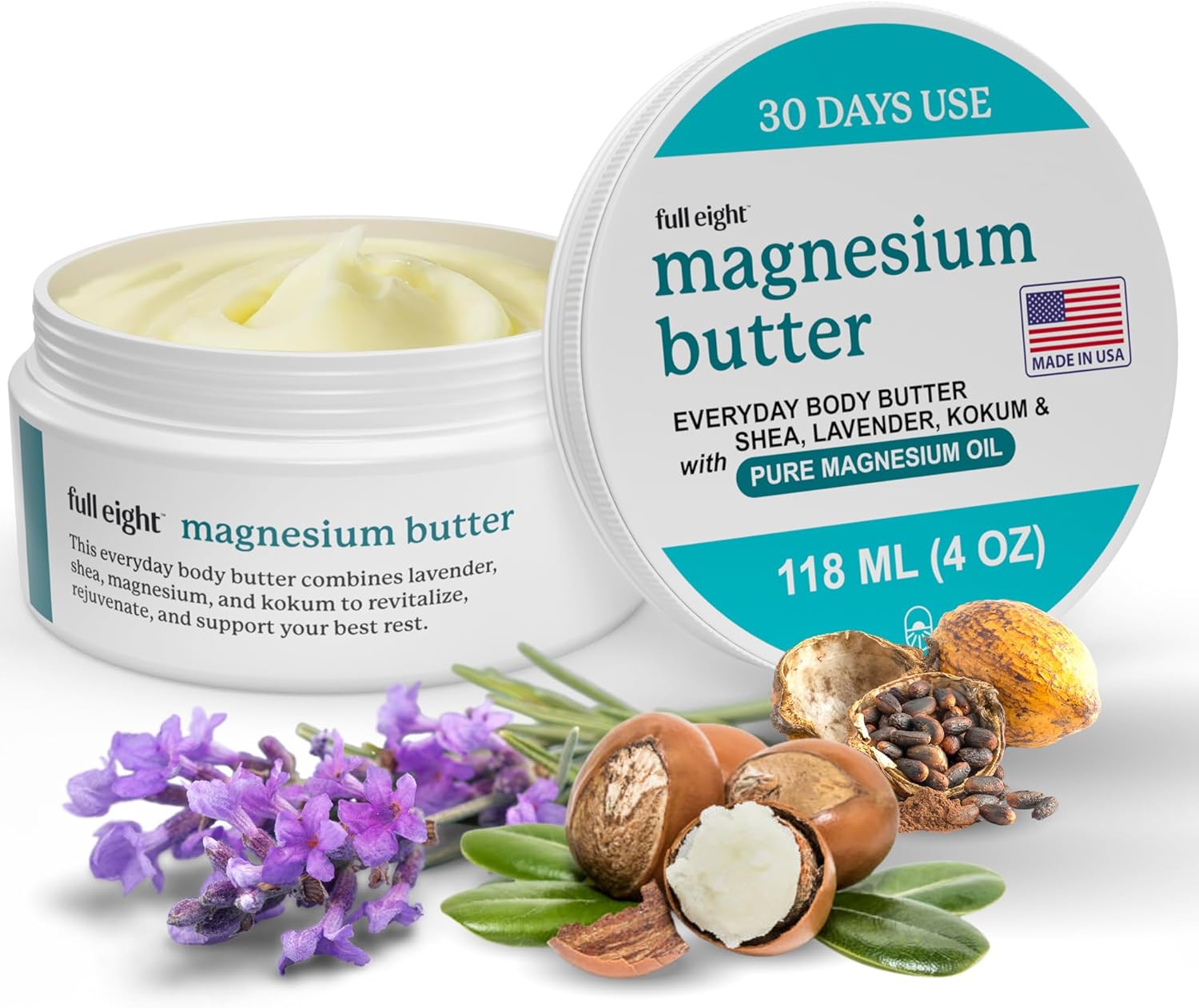 Magnesium Wellness Bundle: Capsules, Body Butter, and Cooling Gel Set - Natural Support for Sleep, Muscles, and Comfort