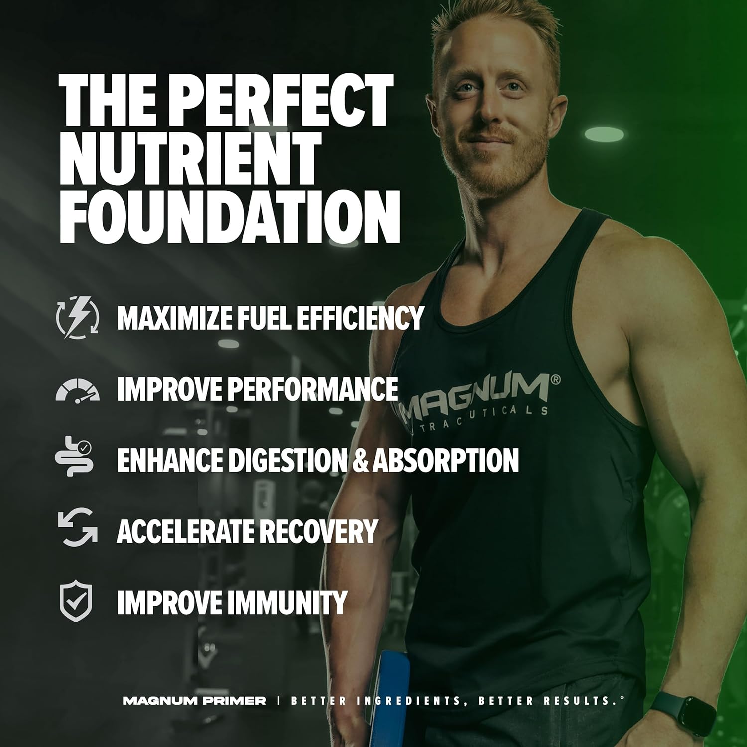 Magnum Nutraceuticals Vitamin Packs - Daily Nutrient Supplement for Men & Women, Travel-Friendly Multivitamin Supporting Heart, Joint, Digestive, & Organ Health (30 Servings)
