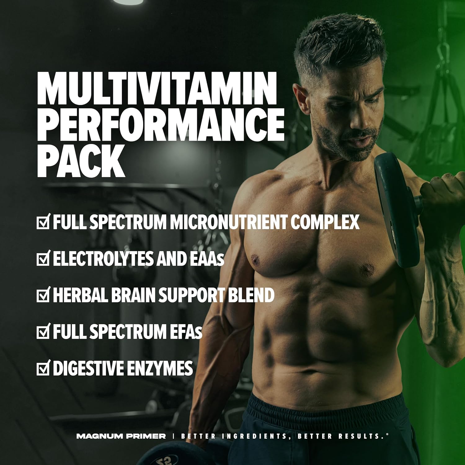 Magnum Nutraceuticals Vitamin Packs - Daily Nutrient Supplement for Men & Women, Travel-Friendly Multivitamin Supporting Heart, Joint, Digestive, & Organ Health (30 Servings)