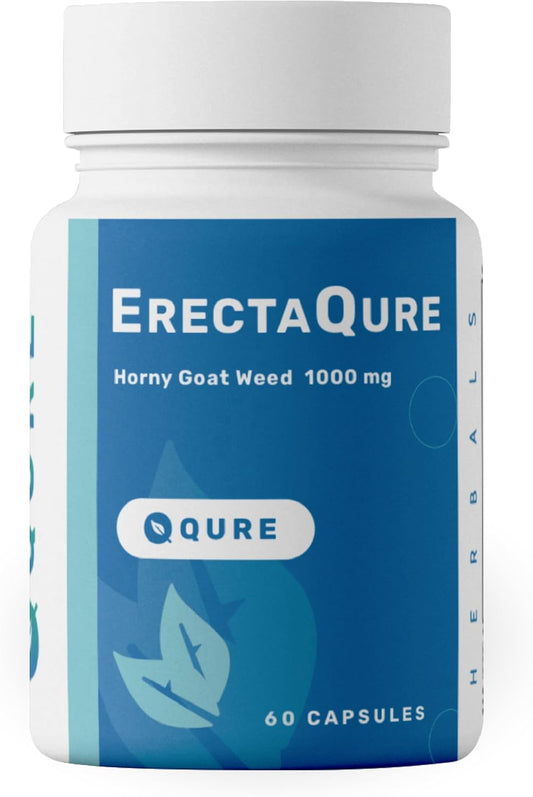 Male Drive Boosting Supplement with Horny Goat Weed, Tongkat Ali, Ginseng Root - 60 Capsules