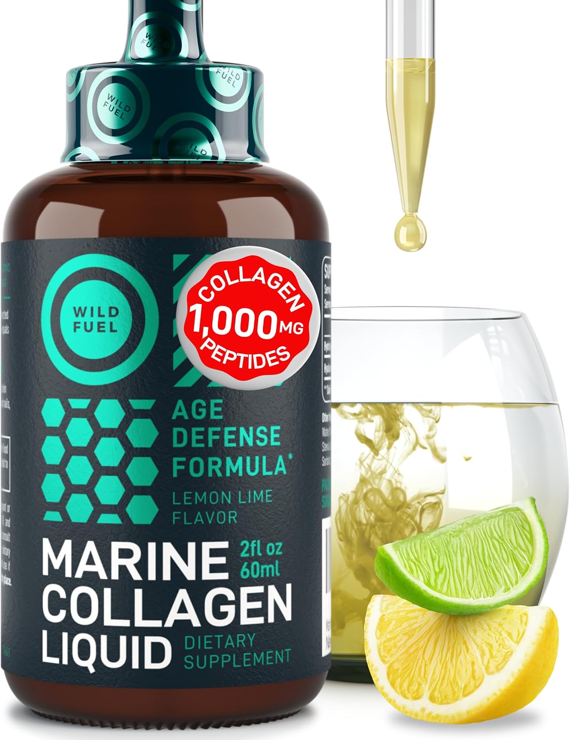 Male Fertility Supplement Bundle: Liquid Collagen Marine and Keto Gummies for Health & Wellness