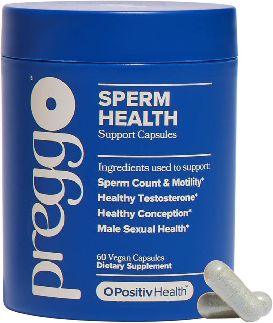 Male Fertility Supplement for Improved Sperm Count & Motility - OBGYN-Formulated Capsules with Tongkat Ali, N-Acetyl Cysteine, Alpha Lipoic Acid - 60 Count