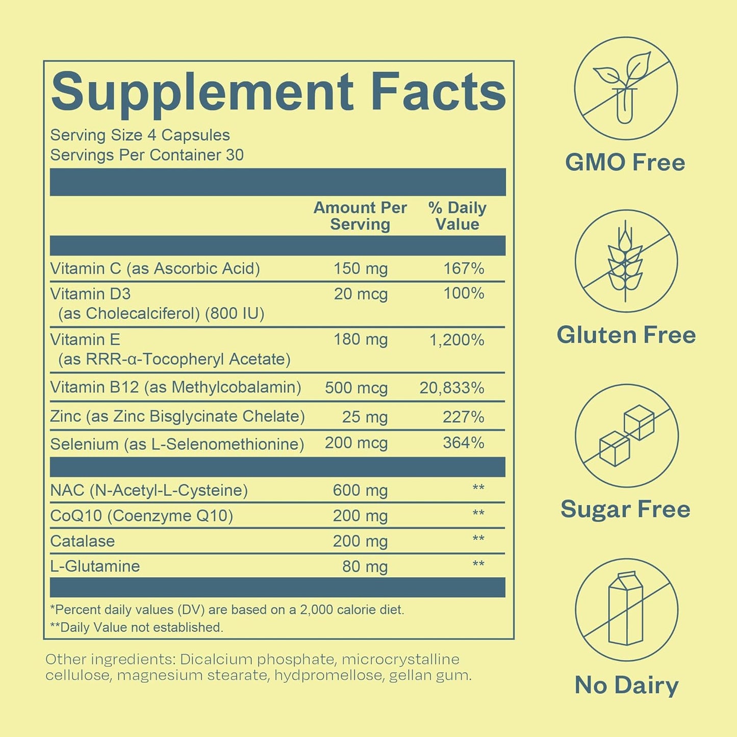 Male Fertility Supplement with CoQ10, Vitamins, and Antioxidants - 120 Capsules for Conception and Wellness