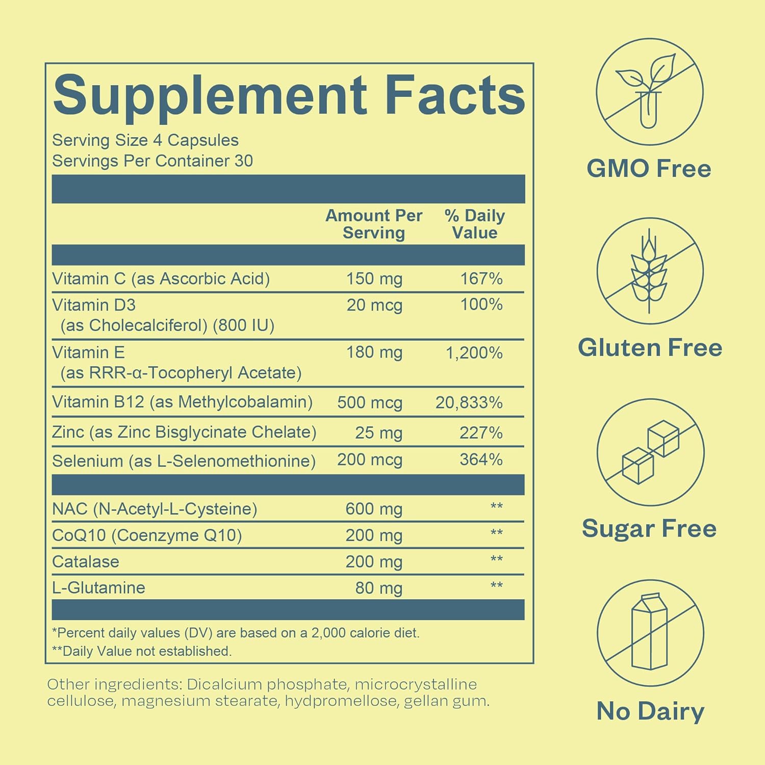 Male Fertility Supplement with CoQ10, Vitamins, and Antioxidants - 120 Capsules for Conception and Wellness