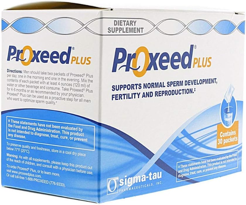 Male Fertility Support Supplement - Proxeed Plus, 270 Servings, 9 Boxes