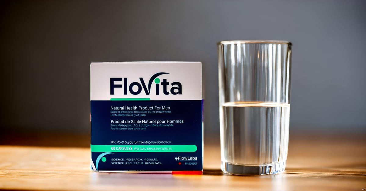 Male Fertility Support Supplement with CO-Q10, L-Carnitine, Vitamin E - 60 Capsules by FloVita