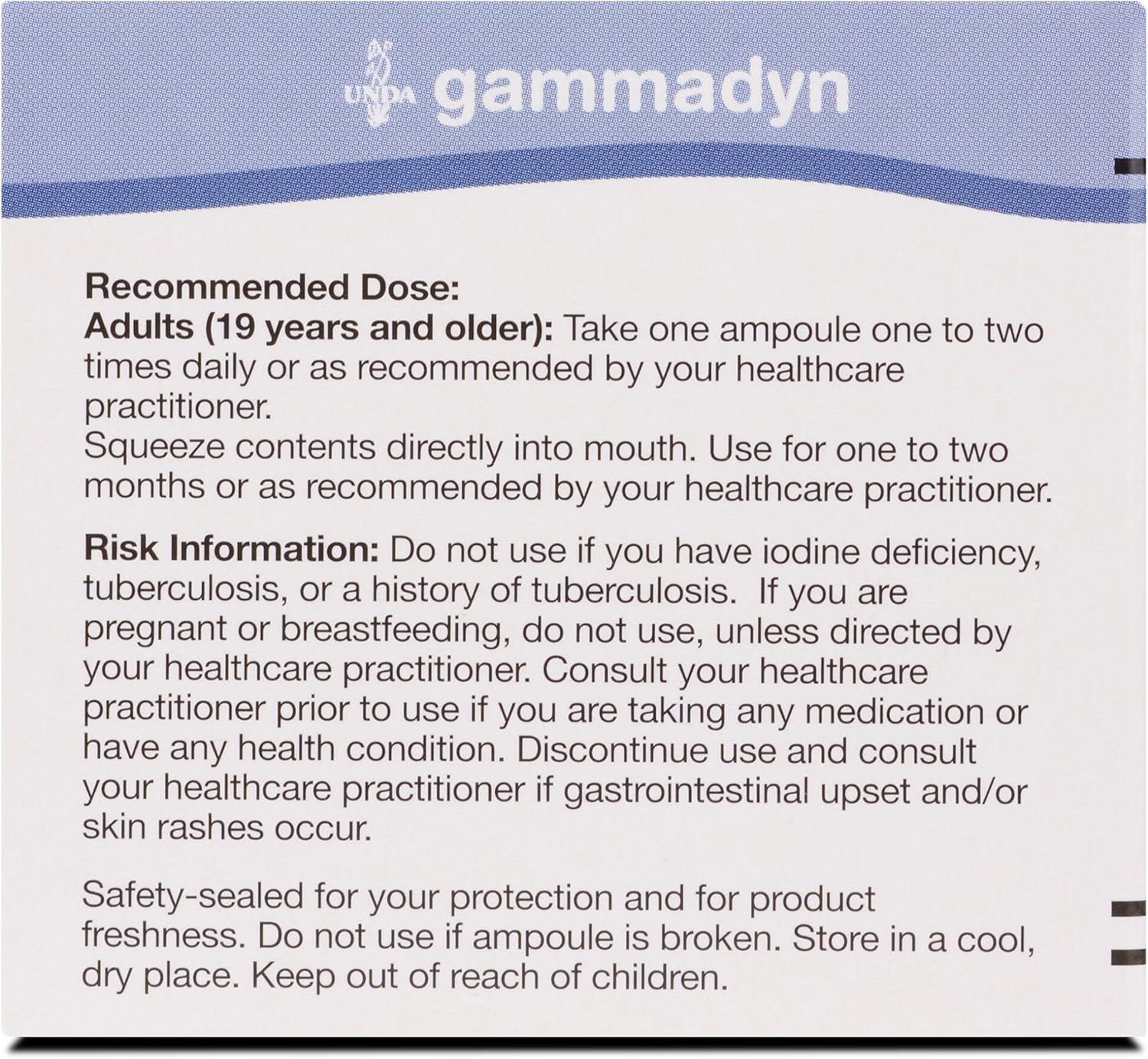 Manganese-Cobalt Oligo-Element Supplement | UNDA GAMMADYN Mn-Co | 30 Ampoules