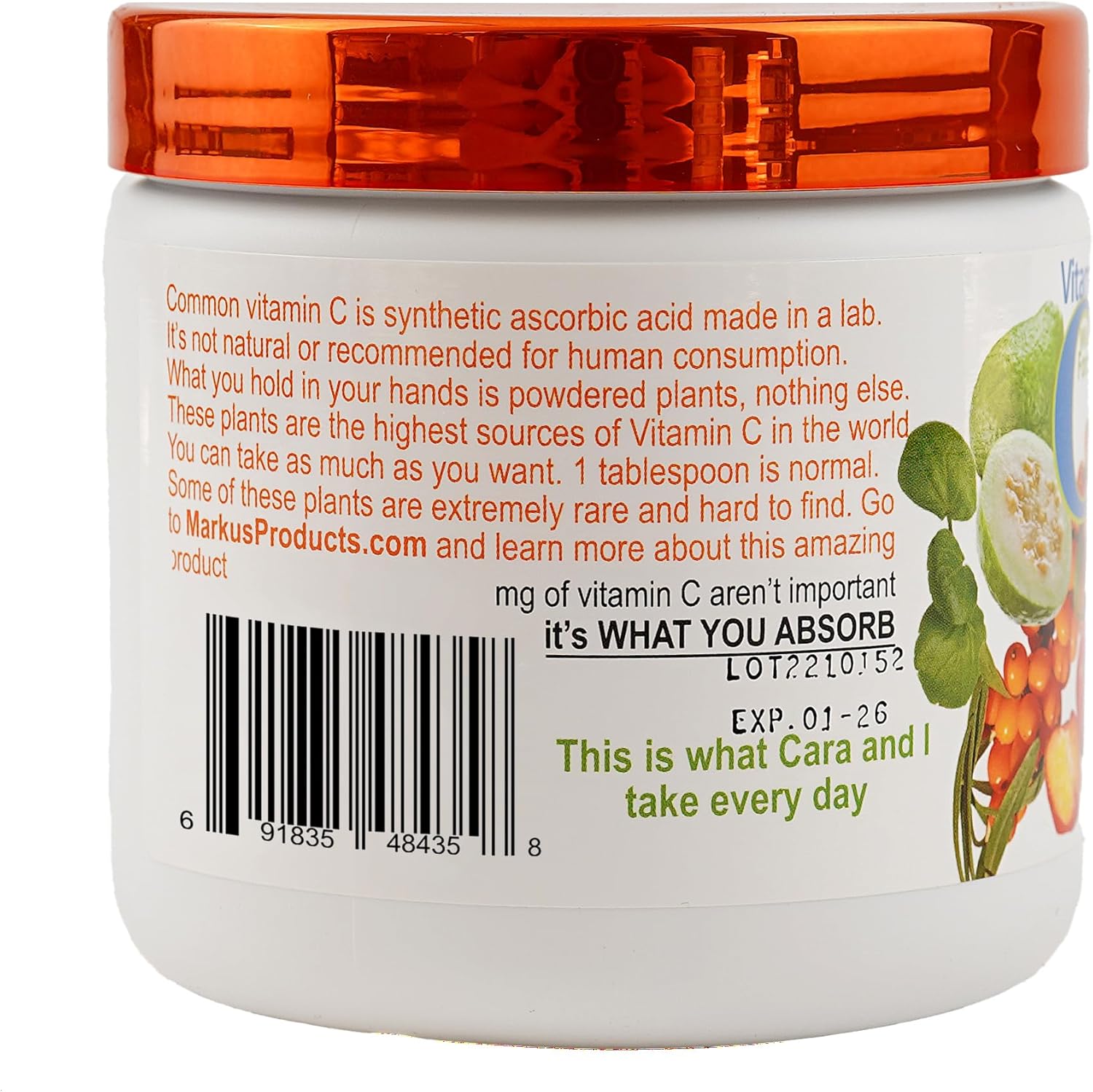 Markus Wild Force Vitamin C Supplement - Immune Boosting Antioxidant Formula