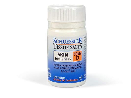 Martin & Pleasance Combo D Skin Tissue Salts, 125 Tablets - Schuessler Minerals