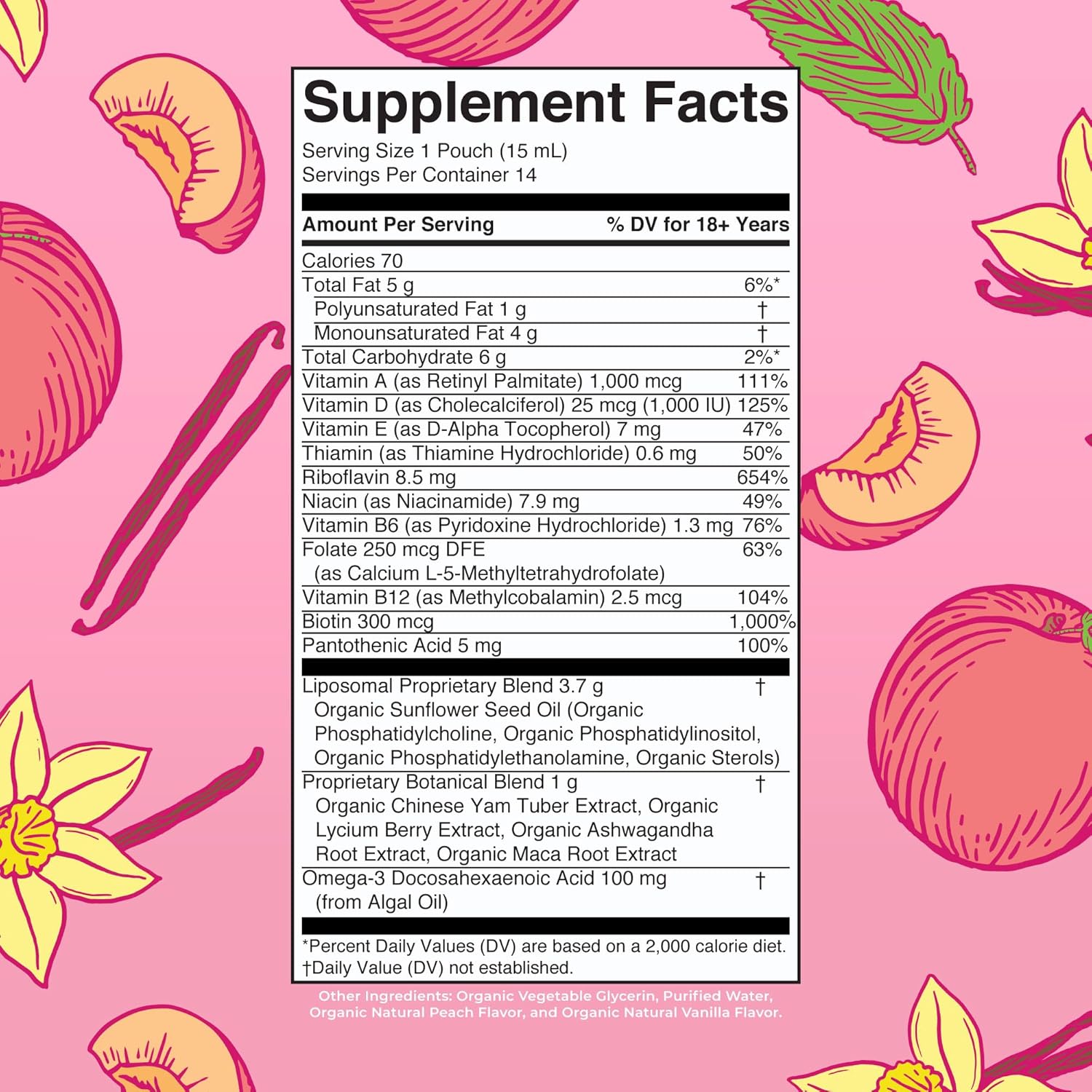 MaryRuth Organics Women's Immune Support Multivitamin with Ashwagandha - Liquid, Sugar Free, Vegan, Non-GMO - 14 Servings
