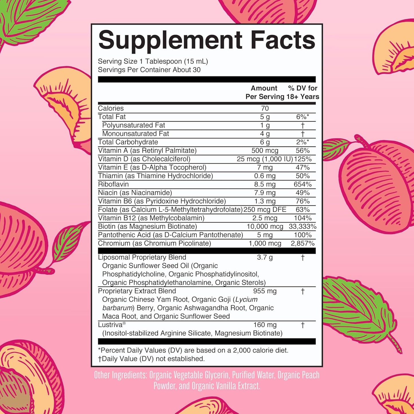 MaryRuth Organics Women's Multivitamin for Hair Growth, Skin Care & Anti-Aging - Liposomal Biotin, Vitamin D, B Complex - Clinically Tested, 15 Fl Oz