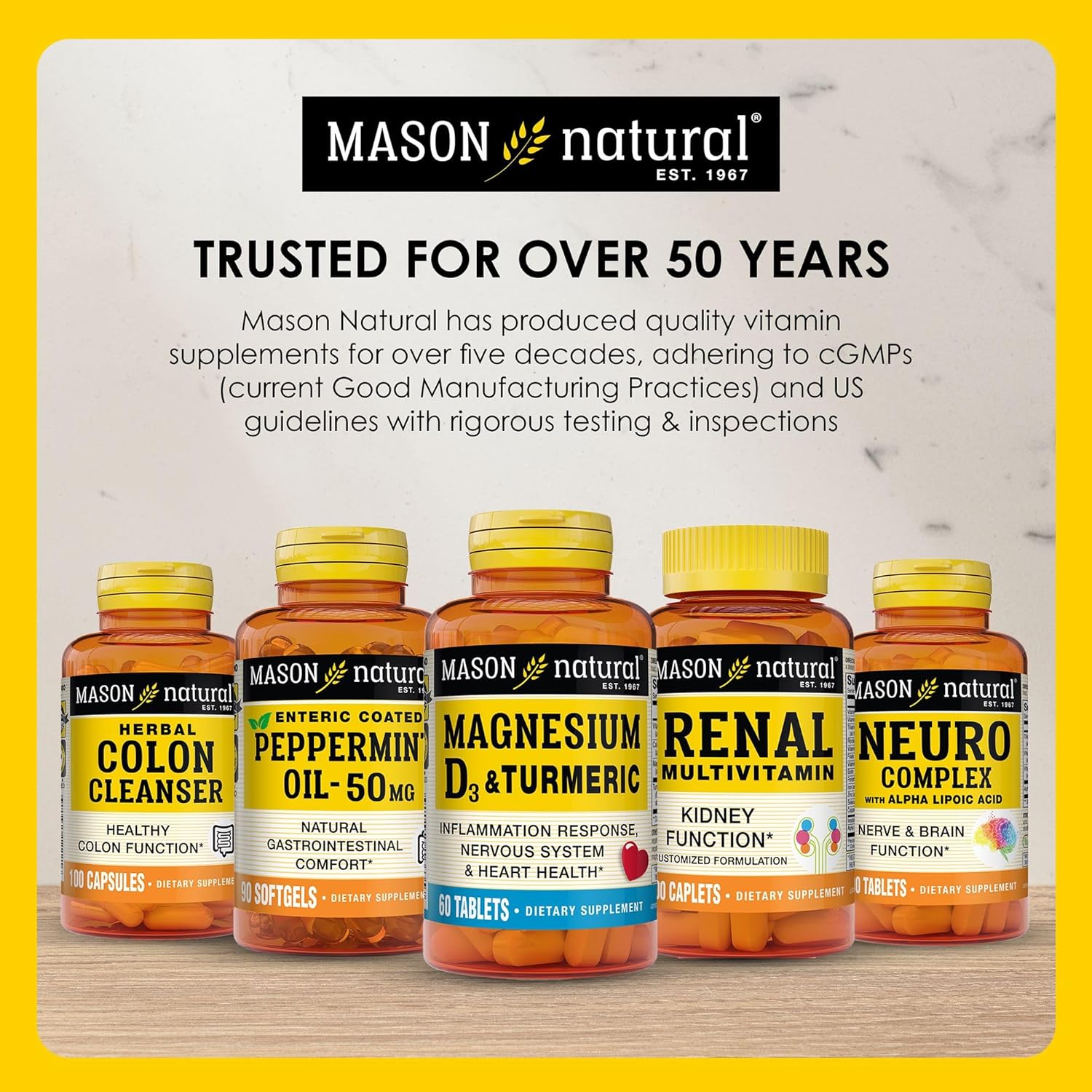 Mason Natural B12 1000 mcg Sublingual Tablets, 200 Count Bottle