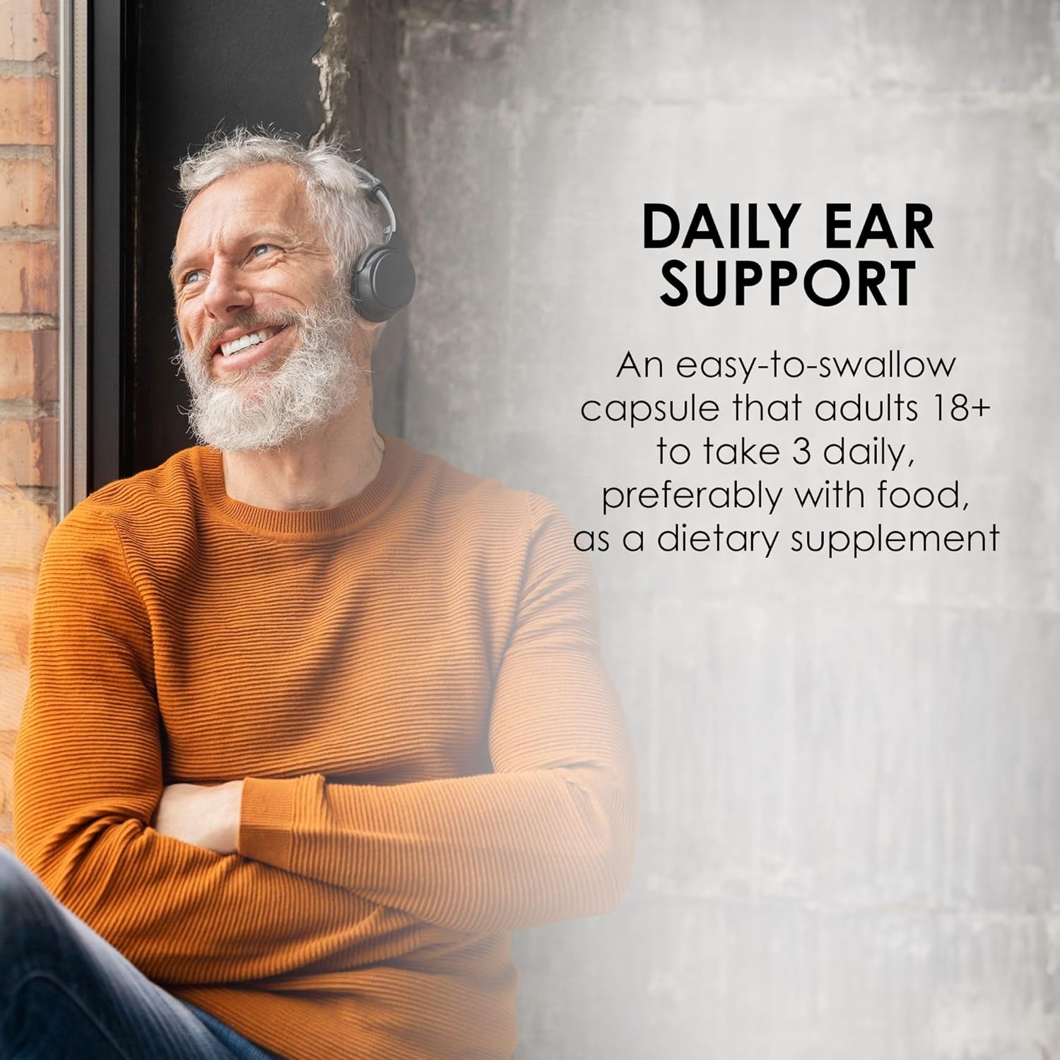 MASON NATURAL Ear Health Formula - Promotes Inner Ear Circulation, Relieves Ringing Ears, 100 Caplets