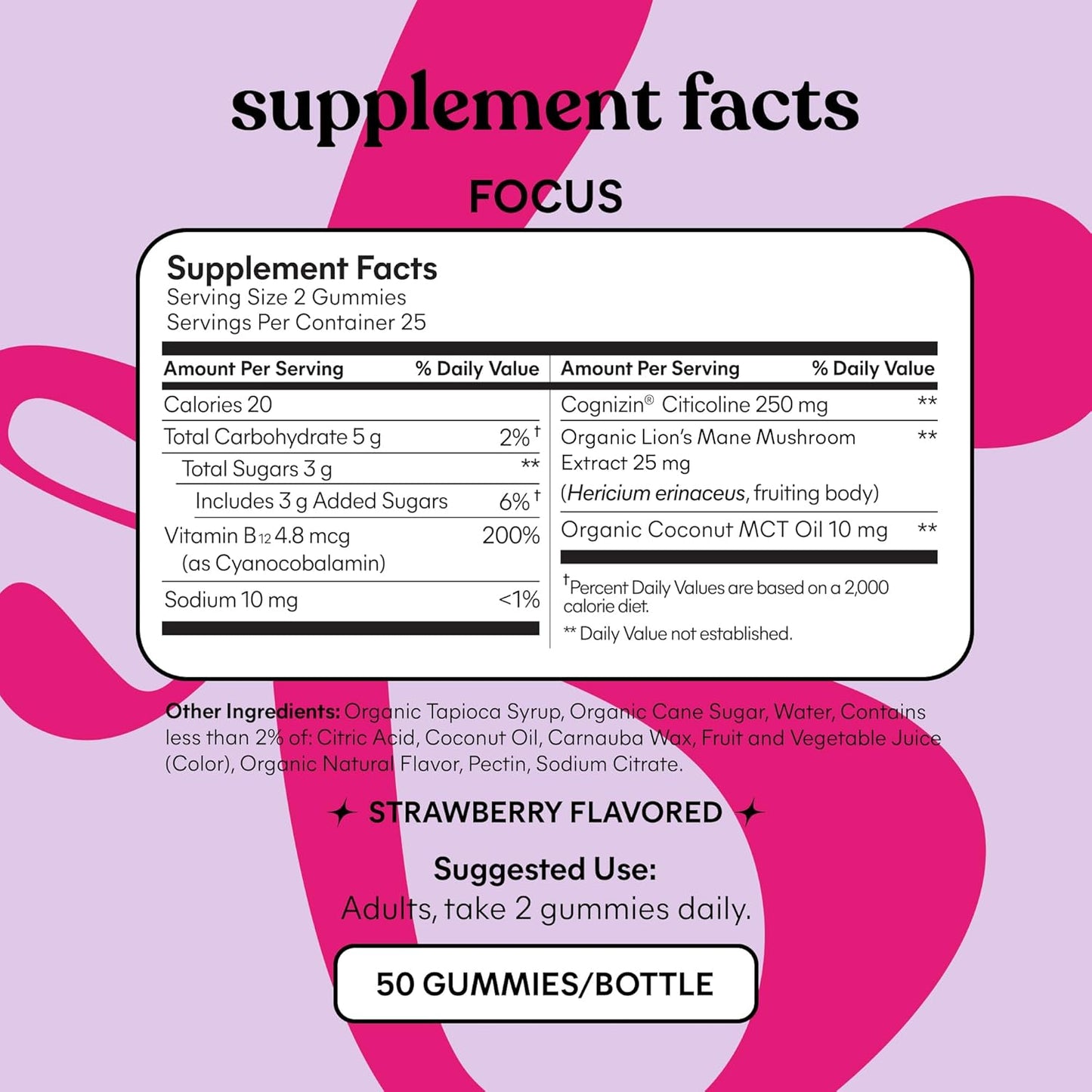 Matcha & Focus Bundle: Superfood Energy Gummies with B12, Green Tea + CoQ10 and Focus Gummies with Cognizin Citicoline - Vegan, Gluten-Free (Variety Pack)