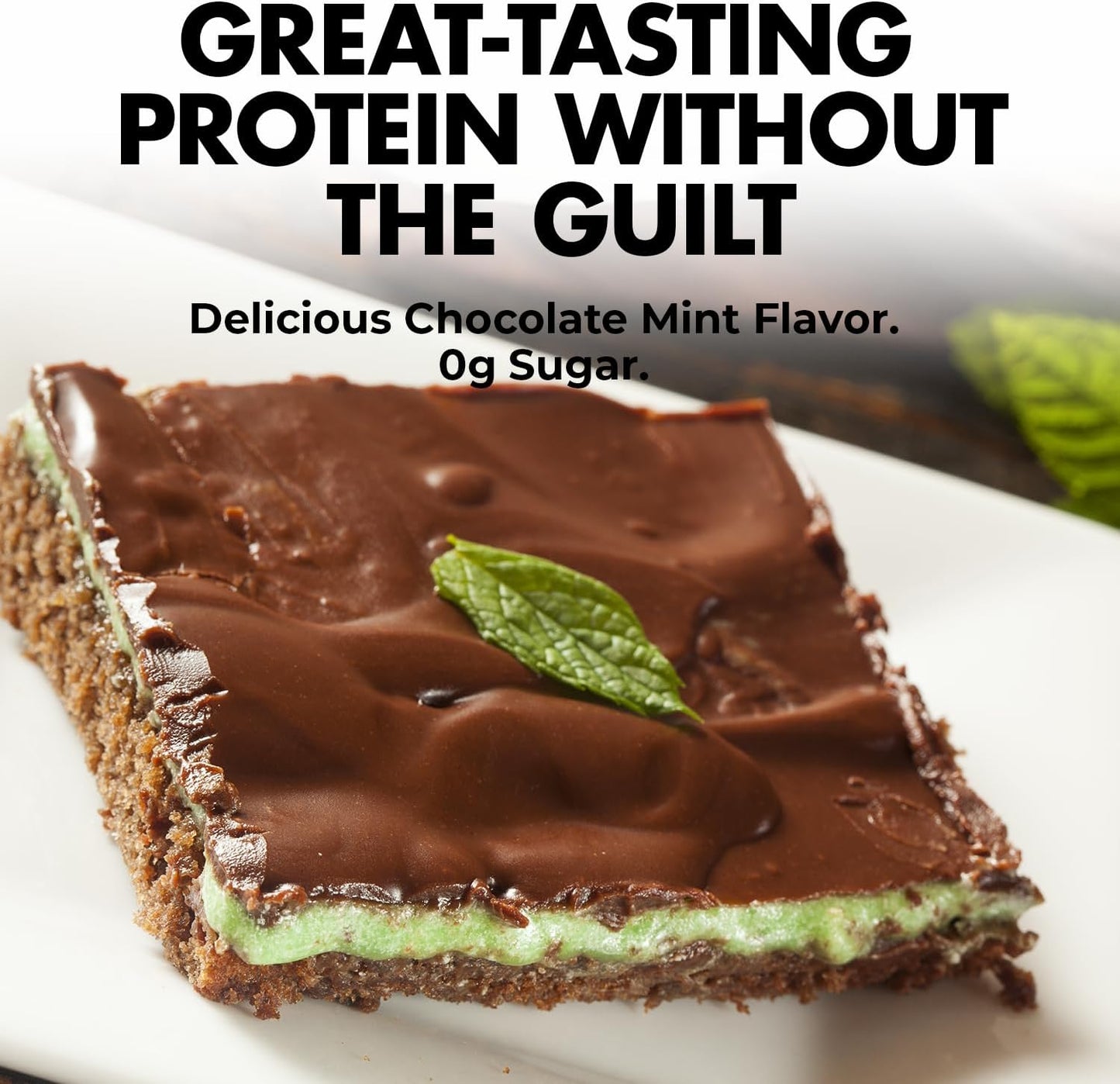 Max Muscle Maxpro Elite Protein Powder - Chocolate Mint Flavor, 2lb - 30g Protein, 6.6g BCAAs - Supports Muscle Growth and Recovery