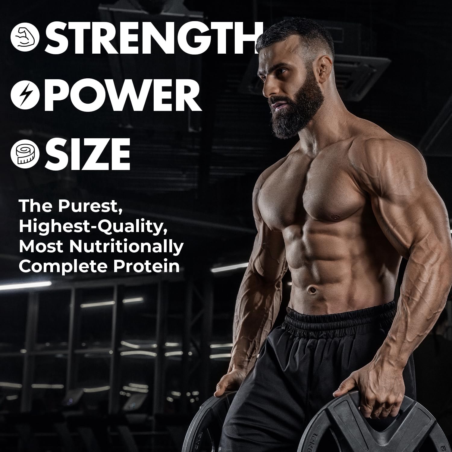 Max Muscle Maxpro Elite Strawberry Banana Whey Protein Powder | 30g Protein | 0g Sugar | 6.6g BCAAs | Cold Filtered Whey Isolate Protein | Muscle Growth & Recovery | 2lb