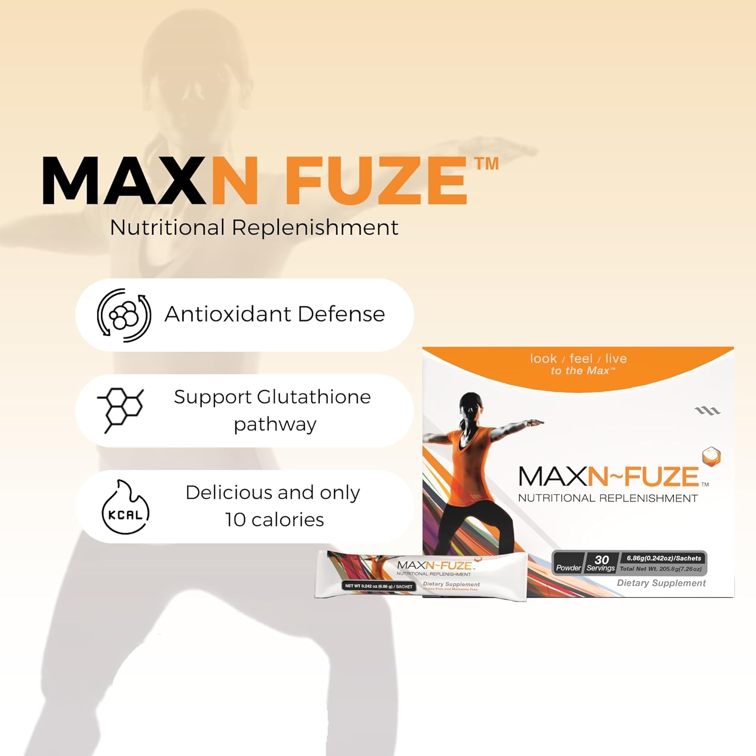 Max N-Fuze Nutritional Replenishment Packets - 30 Servings, 0.24 Ounce Each