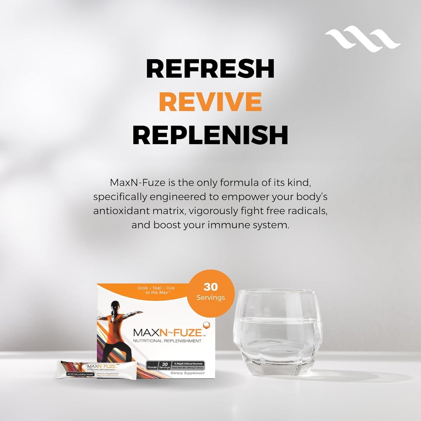 Max N-Fuze Nutritional Replenishment Packets - 30 Servings, 0.24 Ounce Each