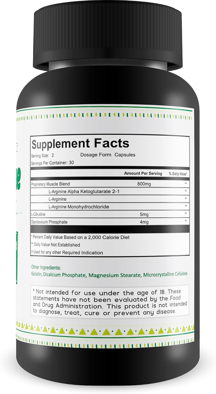 Maximize Men's Circulation with African Algae Blood Flow Supplement Capsules