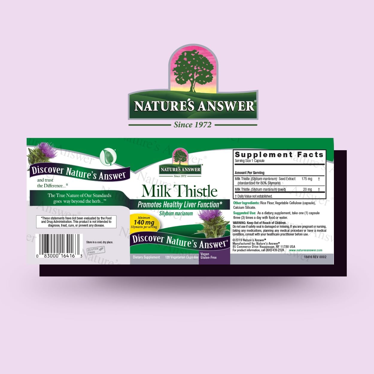 Maximum Strength Milk Thistle Capsules - Supports Healthy Liver, Digestion, Upset Stomach - Silymarin & Natural Ingredients