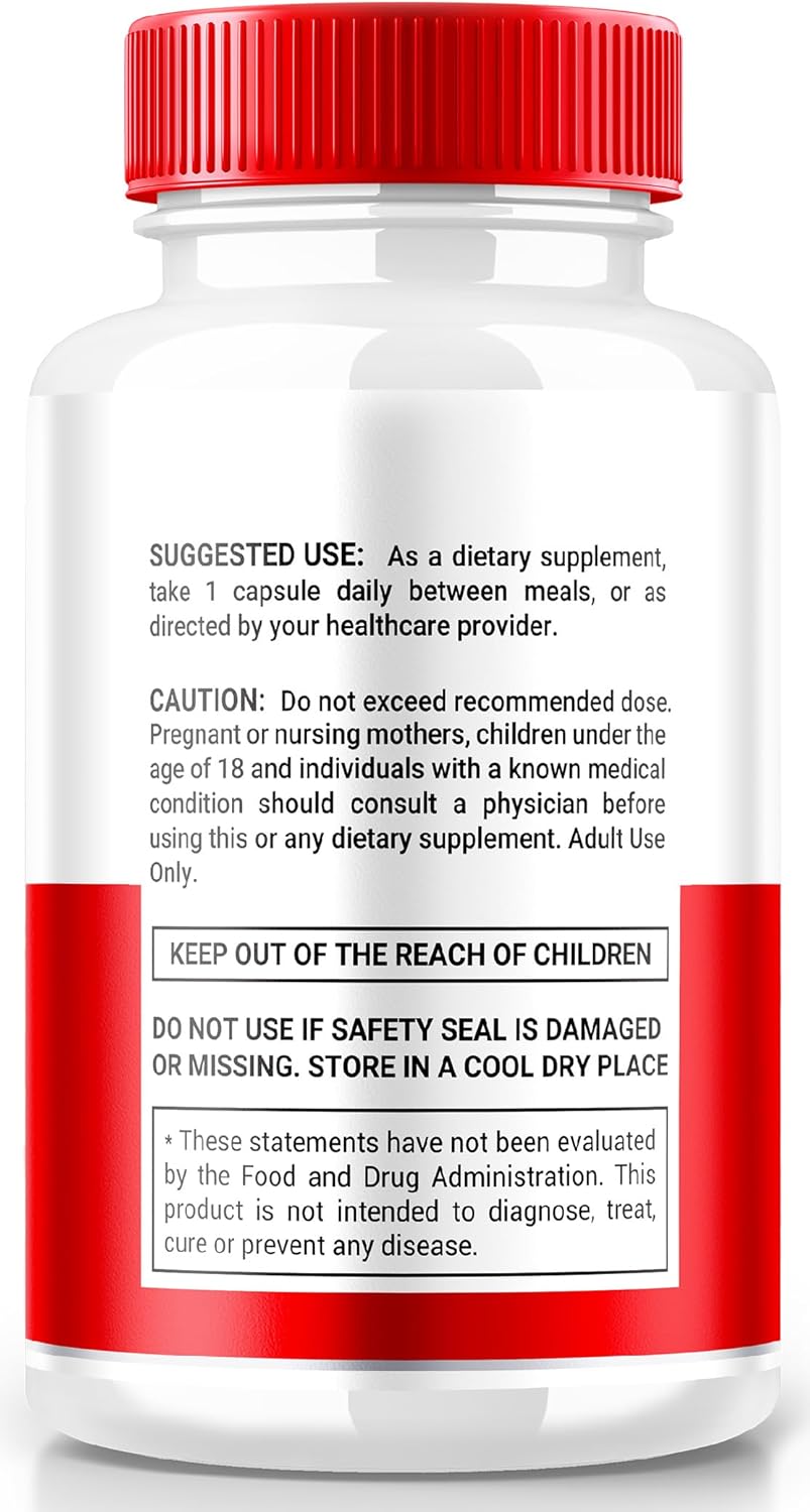 Maximum Strength NutraRize CluControl Capsules for Healthy Glycogen Support - All-Natural Blood Formula with Official Reviews (60 Capsules)