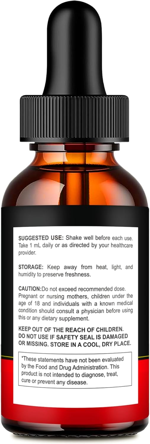 Maximum Strength Sugar Defender Liquid Drops - All Natural Blood Sugar Support Supplement for Ideal Performance and Wellness (1 Pack)