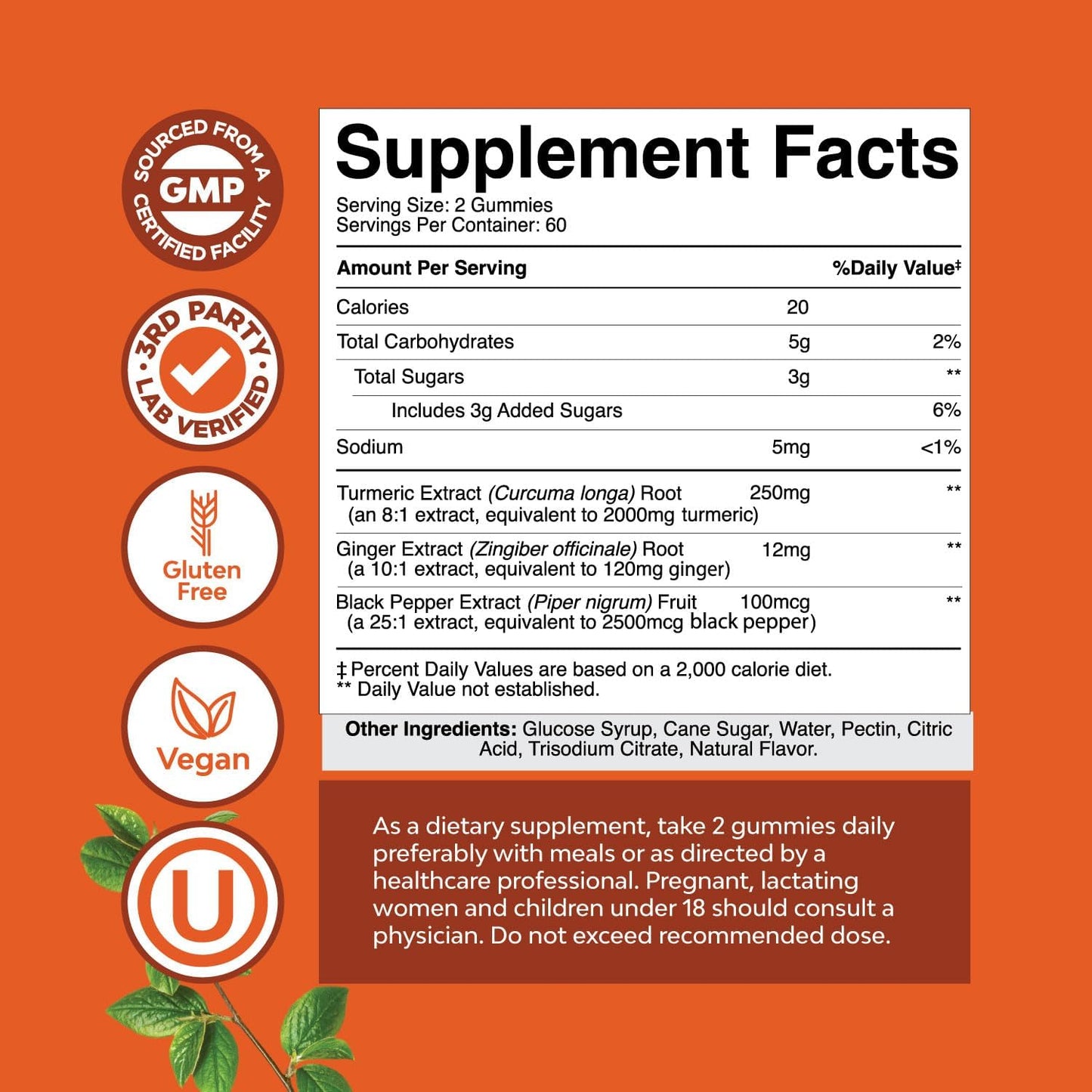 Maximum Strength Water Away Pills & Turmeric Gummies Bundle for Fast Bloating Relief - Peach Flavor Joint Support for Adults
